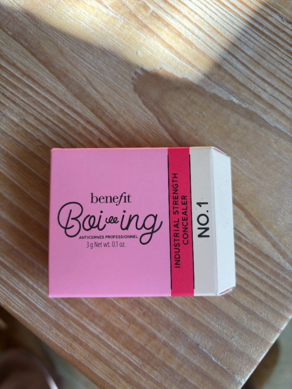 Benefit Boi-ing Industrial Strength Concealer, Shade 01, New, Unopened